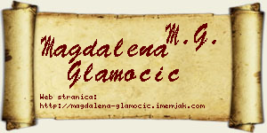 Magdalena Glamočić vizit kartica